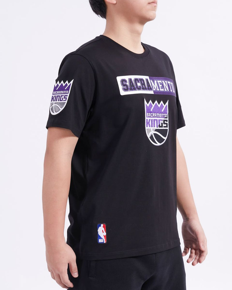 Pro Standard 'Sacramento Kings Split' T-Shirt (Black) BSK1515621