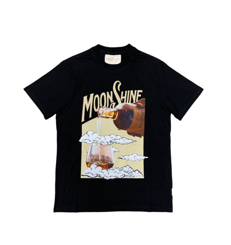 Last Project 'Moonshine' Over Sized T-Shirt (Black) LP208