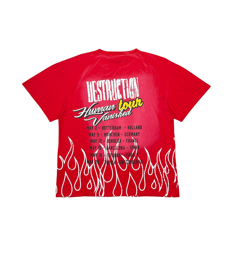 Civilized 'Hell Raiser Human Tour' T-shirt (Red) CV5677