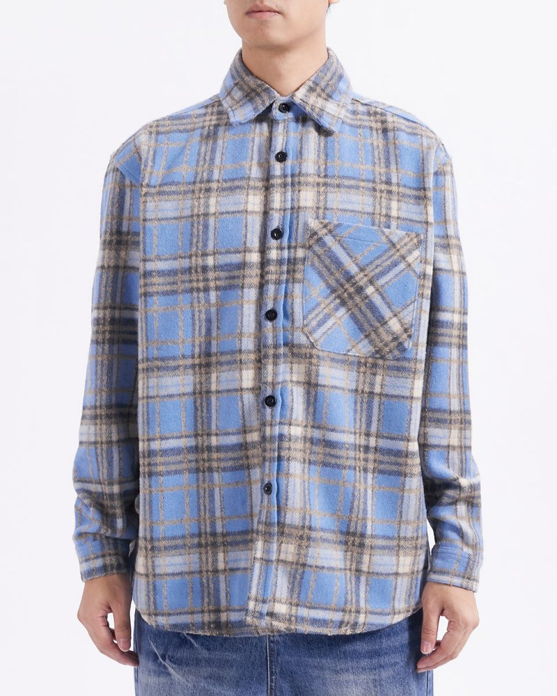 Roku Studio 'Ribcage' Heavy Flannel Shirt