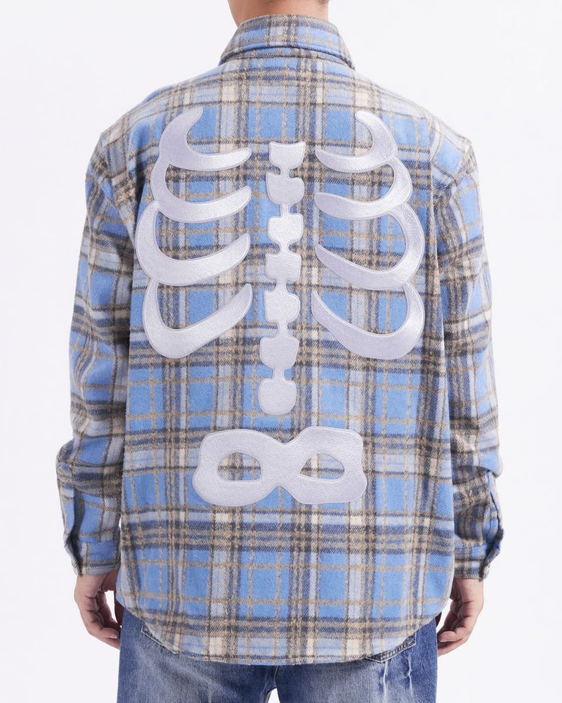 Roku Studio 'Ribcage' Heavy Flannel Shirt