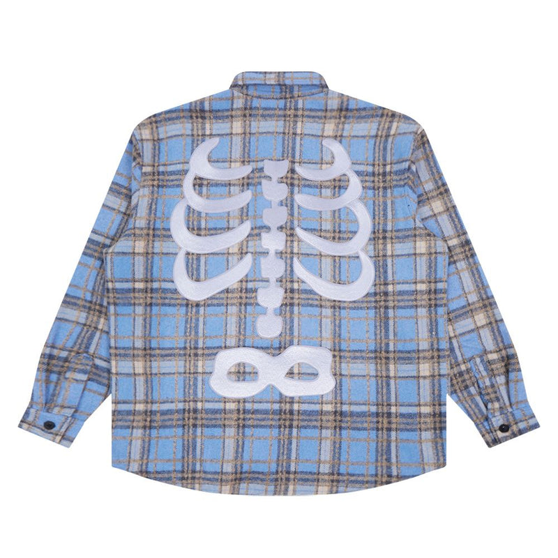 Roku Studio 'Ribcage' Heavy Flannel Shirt