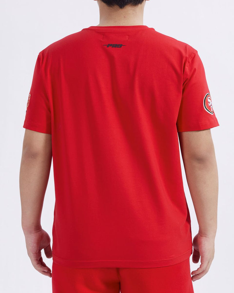 Pro Standard 'San Francisco 49ers Split Logo' T-Shirt (Red) FS41410389