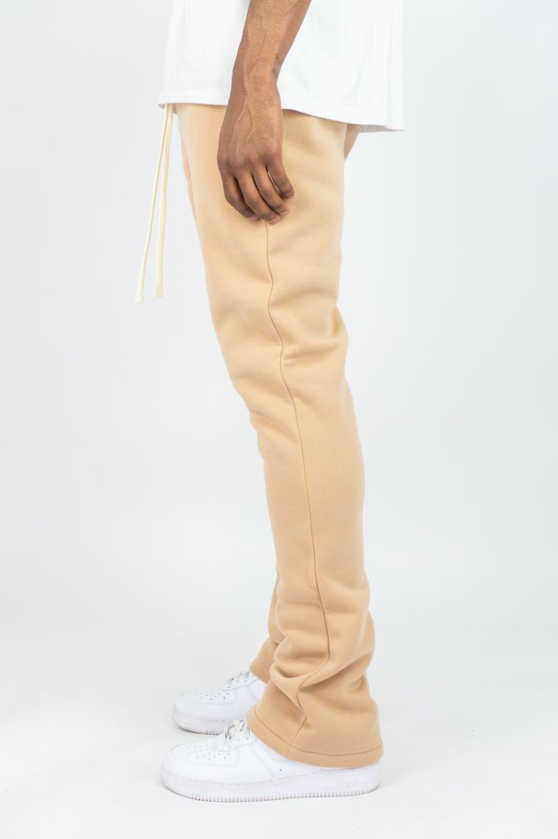 Rebel Minds Sweats Stacked Pants (Beige) 100-475