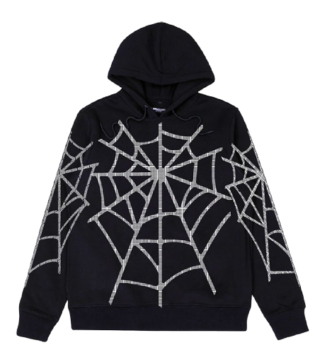 Roku Studio 'WEB' Rhinestone Hoodie