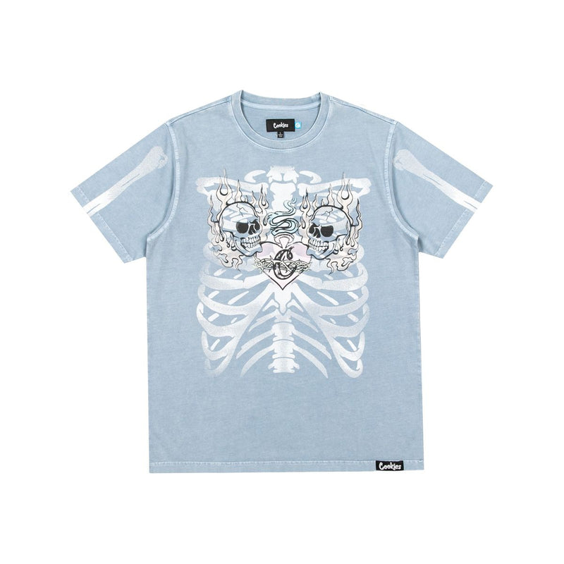 Cookies 'Light The Bones' T-Shirt (Washed Slate)