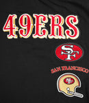 Pro Standard San Francisco 49ers 'Striped Retro Classic' T-Shirt (Black) FS4143593