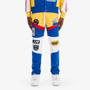 Copper Rivet 'Speed' Fleece Sweat Pants (Royal) 431582 - FRESH N FITTED