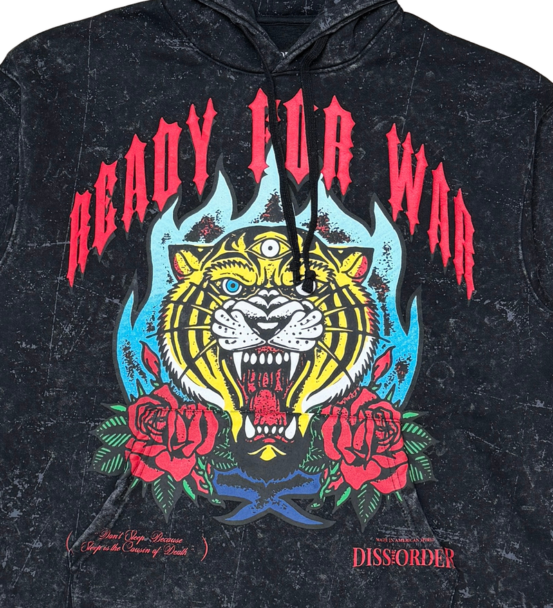 DISSORDER 'Ready For War' Pullover Hoodie (Black) GN4104-BLK