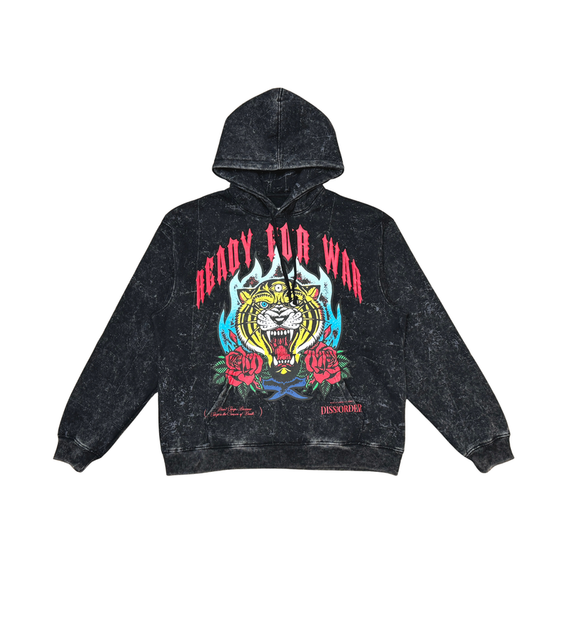 DISSORDER 'Ready For War' Pullover Hoodie (Black) GN4104-BLK
