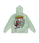 DISSORDER 'Spirit' Zip Up Hoodie (Sage) GN4107-SAG - FRESH N FITTED