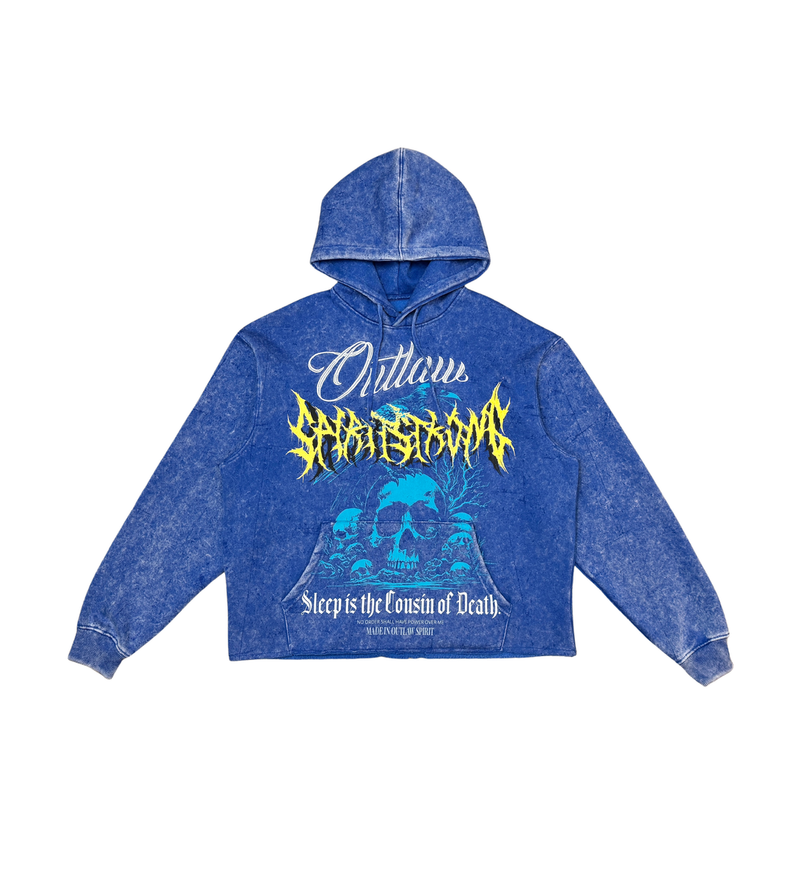 DISSORDER 'Spirit Strong' Pullover Hoodie (Blue) GN4091-BLU