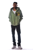 DISSORDER 'Spirit' Zip Up Hoodie (Sage) GN4107-SAG - FRESH N FITTED