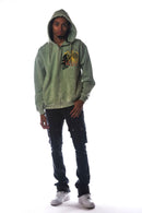 DISSORDER 'Spirit' Zip Up Hoodie (Sage) GN4107-SAG - FRESH N FITTED