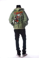 DISSORDER 'Spirit' Zip Up Hoodie (Sage) GN4107-SAG - FRESH N FITTED