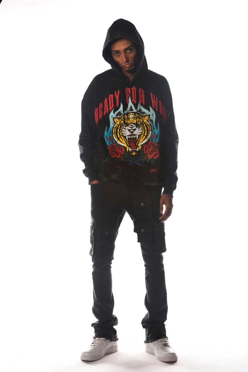 DISSORDER 'Ready For War' Pullover Hoodie (Black) GN4104-BLK