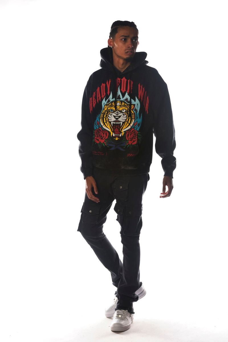 DISSORDER 'Ready For War' Pullover Hoodie (Black) GN4104-BLK