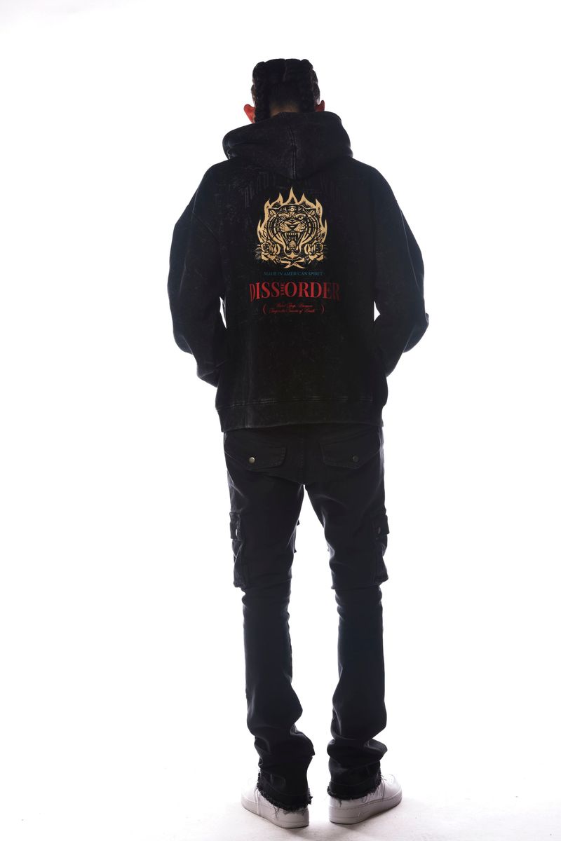 DISSORDER 'Ready For War' Pullover Hoodie (Black) GN4104-BLK