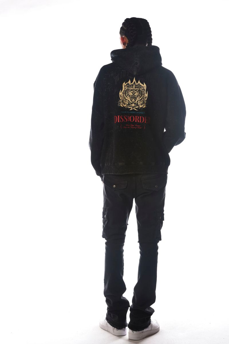DISSORDER 'Ready For War' Pullover Hoodie (Black) GN4104-BLK