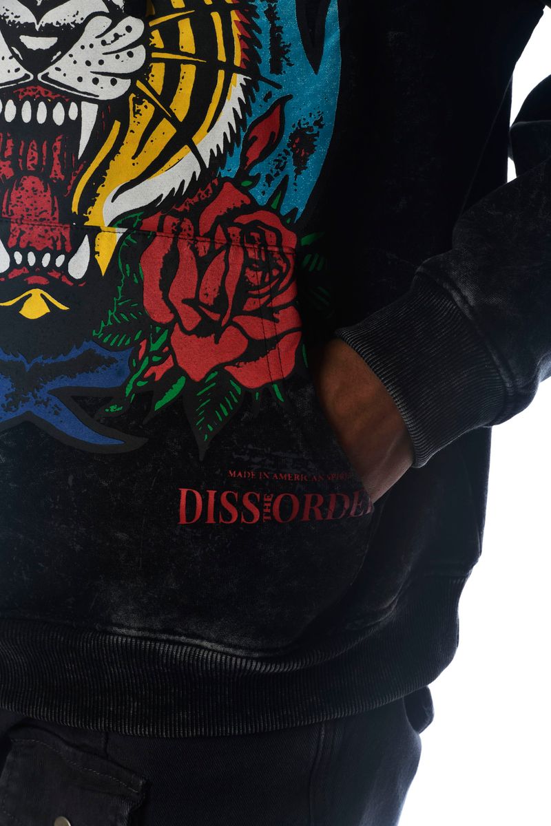 DISSORDER 'Ready For War' Pullover Hoodie (Black) GN4104-BLK