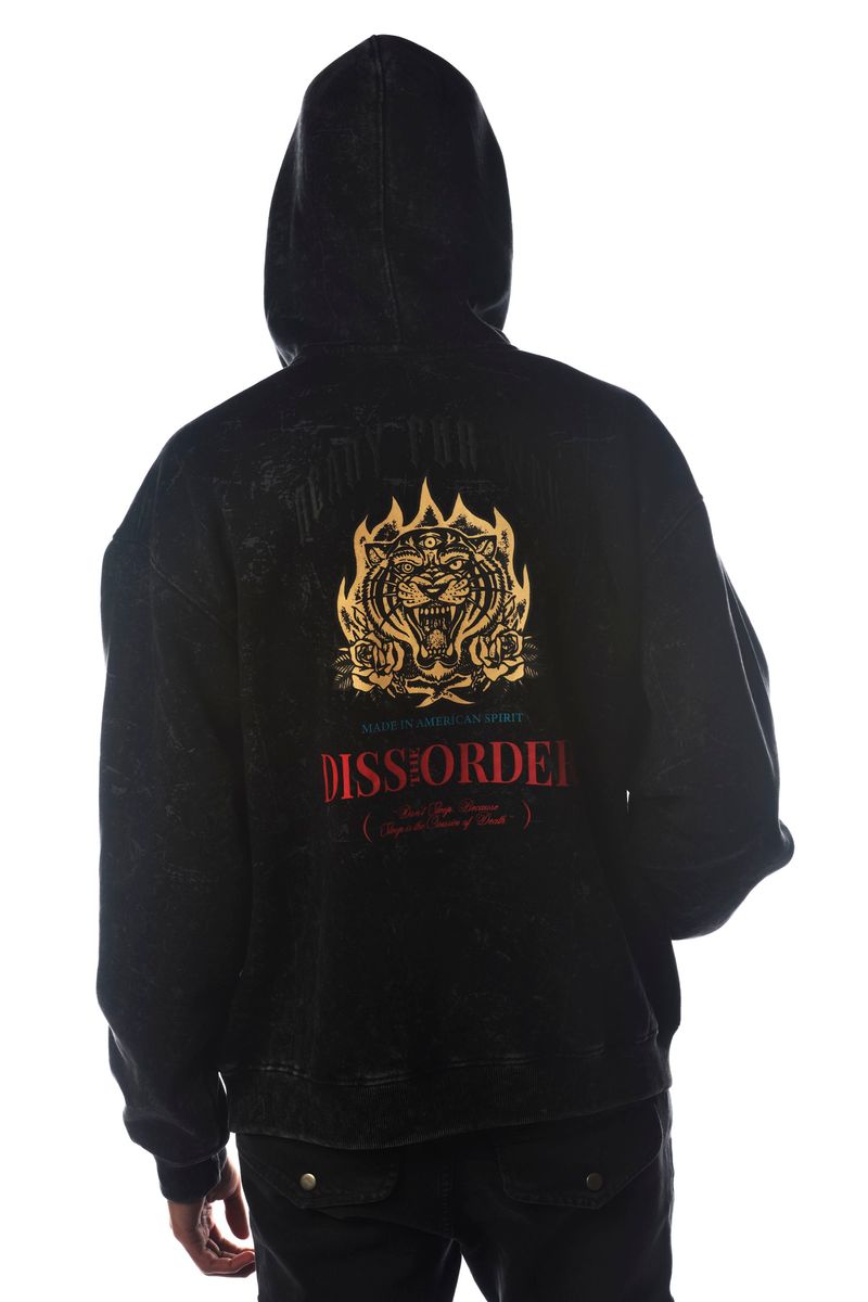 DISSORDER 'Ready For War' Pullover Hoodie (Black) GN4104-BLK