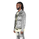 Smoke Rise 'Dystopia' Denim Jacket (Eris Grey) JJ25146 - FRESH N FITTED