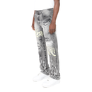 Smoke Rise 'Dystopia' Straight Denim (Eris Grey) JP25146 - FRESH N FITTED