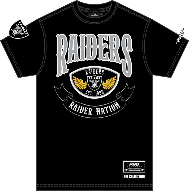 Pro Standard Las Vegas Raiders 'Born for Sports' T-Shirt (Black) FOR1411082