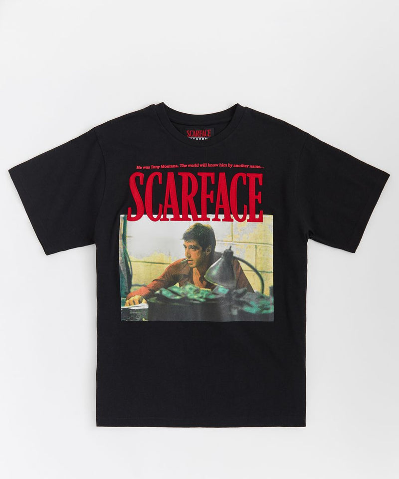 Reason 'Scarface' Tee (Black) SF-177