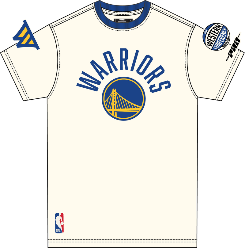 Pro Standard Golden State Warriors 'Modern Originals' T-Shirt (Eggshell) BGW1516473