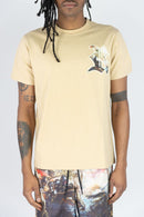 Rebel Minds 'Arts Of War' Graphic T-Shirt (Khaki) 151-113 - FRESH N FITTED
