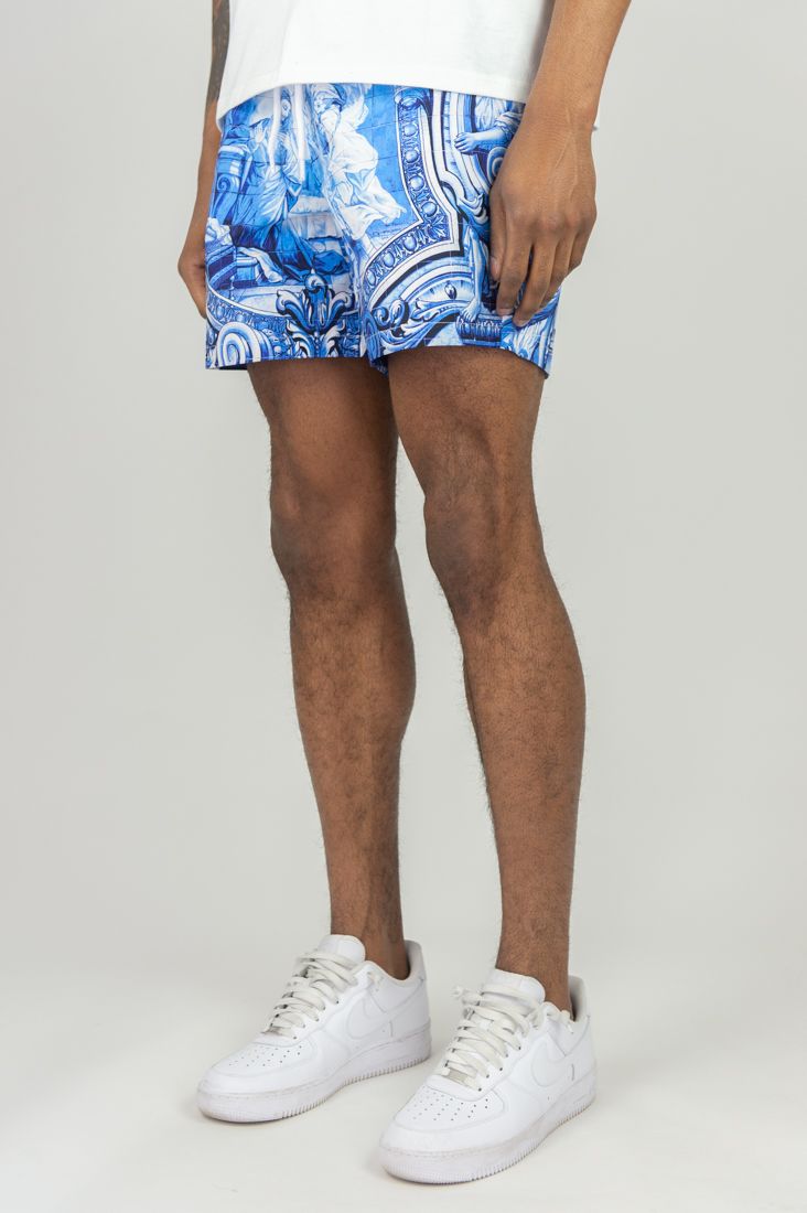 Rebel Minds 'Blessed And Gifted' Board Shorts (Blue) 151-918