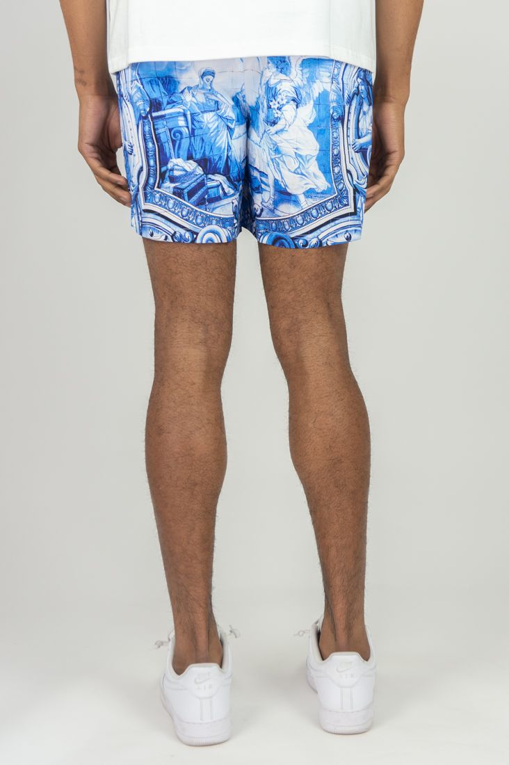 Rebel Minds 'Blessed And Gifted' Board Shorts (Blue) 151-918