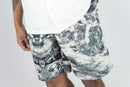 Rebel Minds 'Empire' Tapestry Shorts (Grey) 151-931 - FRESH N FITTED
