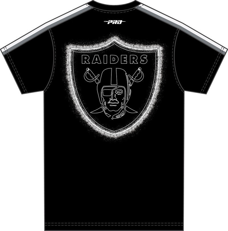 Pro Standard Las Vegas Raiders 'Raiders Bones' T-Shirt (BGY) FOR1411298