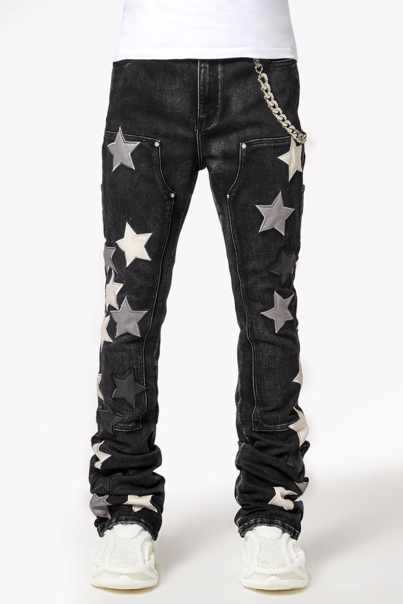 Guapi 'Vintage Stars' Stacked Premium Denim