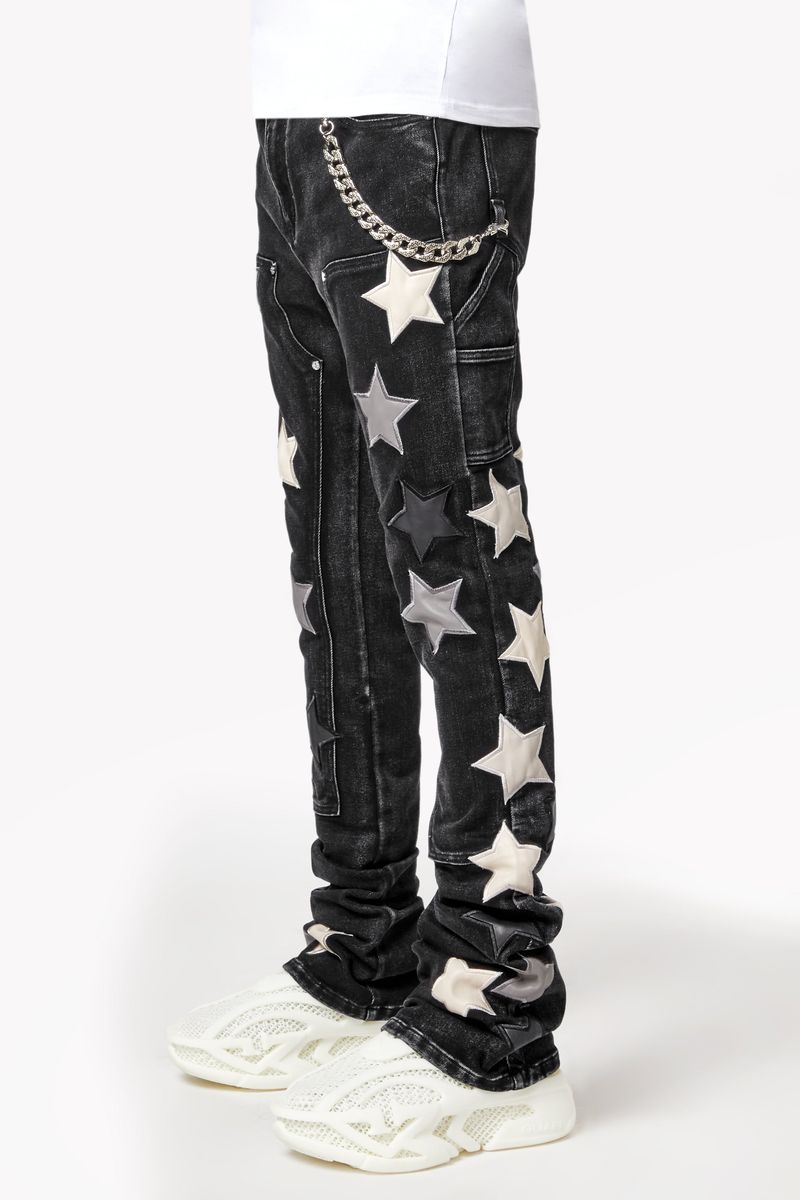 Guapi 'Vintage Stars' Stacked Premium Denim