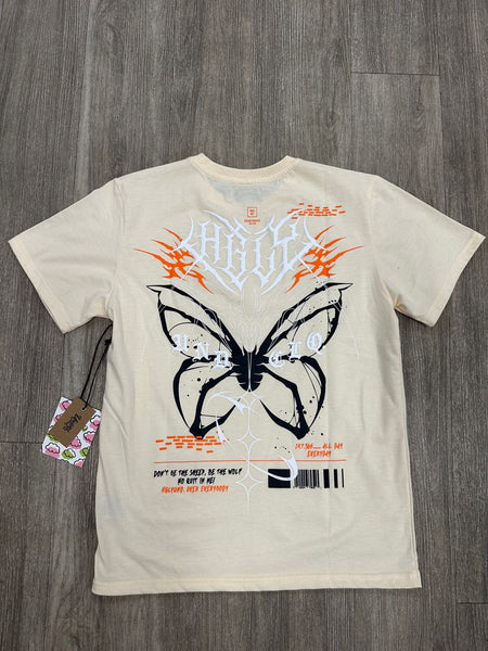 Highly Undrtd Kids 'Tribal Wings' Tee (Ivory) US5107T - US5107K