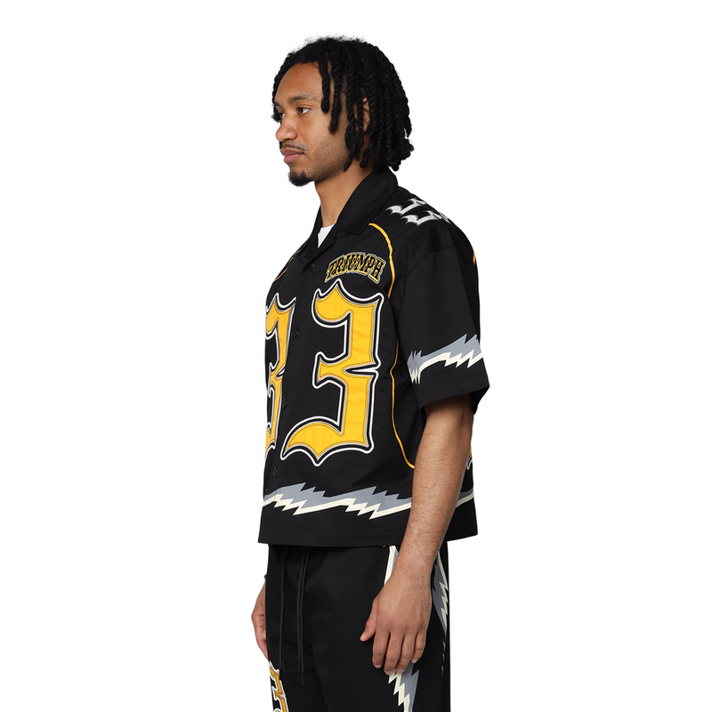 Smoke Rise 'Triumph' Woven Shirt (Black) WH25587 - FRESH N FITTED
