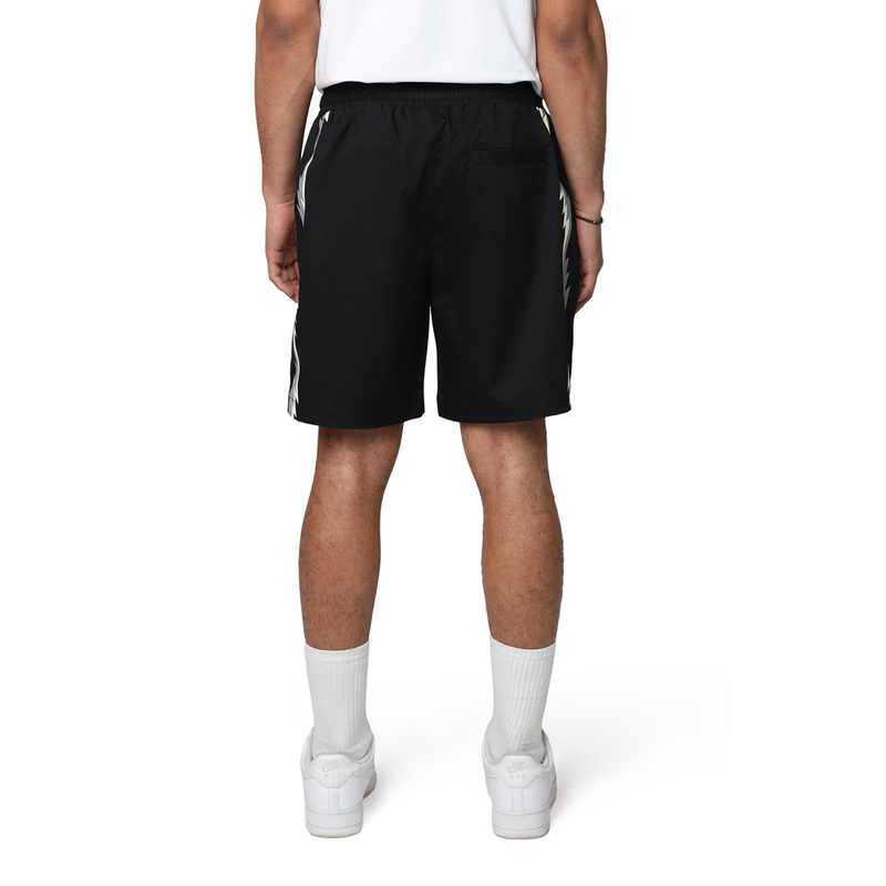 Smoke Rise 'Triumph' Woven Shorts (Black) WS25587 - FRESH N FITTED