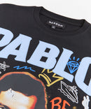 Reason 'Pablo' Tee (Black) RR5-018 - FRESH N FITTED