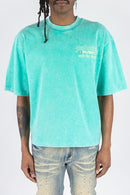 Rebel Denim 'Fearlessness' Cropped T-shirt (Jade) 752-145 - FRESH N FITTED