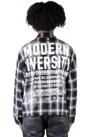 Kleep Mens Long Sleeve Cropped Button Down Shirt (Black) KW-5310 - FRESH N FITTED