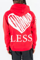 Rebel Minds 'Heartless' Hoodie (Red) 152-321 - FRESH N FITTED
