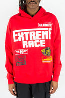 Rebel Minds 'Extreme Race' Hoodie (Red) 152-344 - FRESH N FITTED