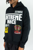 Rebel Minds 'Extreme Race' Hoodie (Black) 152-344 - FRESH N FITTED