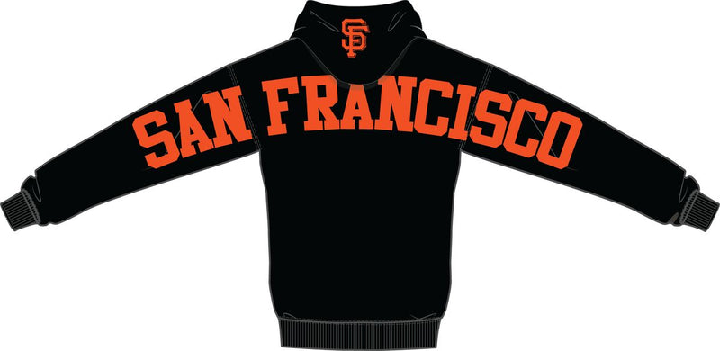 Pro Standard 'San Francisco Giants Wingspan' Drop Shoulder Hoodie (Black) LSG5315782