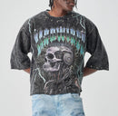 TAKER 'Hardwired' Cropped T-Shirt (Black) T5208