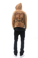 DARKAGES 'Loyalty' Zip Up Hoodie (Timber) DA7014-TIM - FRESH N FITTED