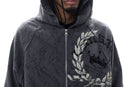 DARKAGES 'Loyalty' Zip Up Hoodie (Dk.Grey) DA7014-DGY - FRESH N FITTED